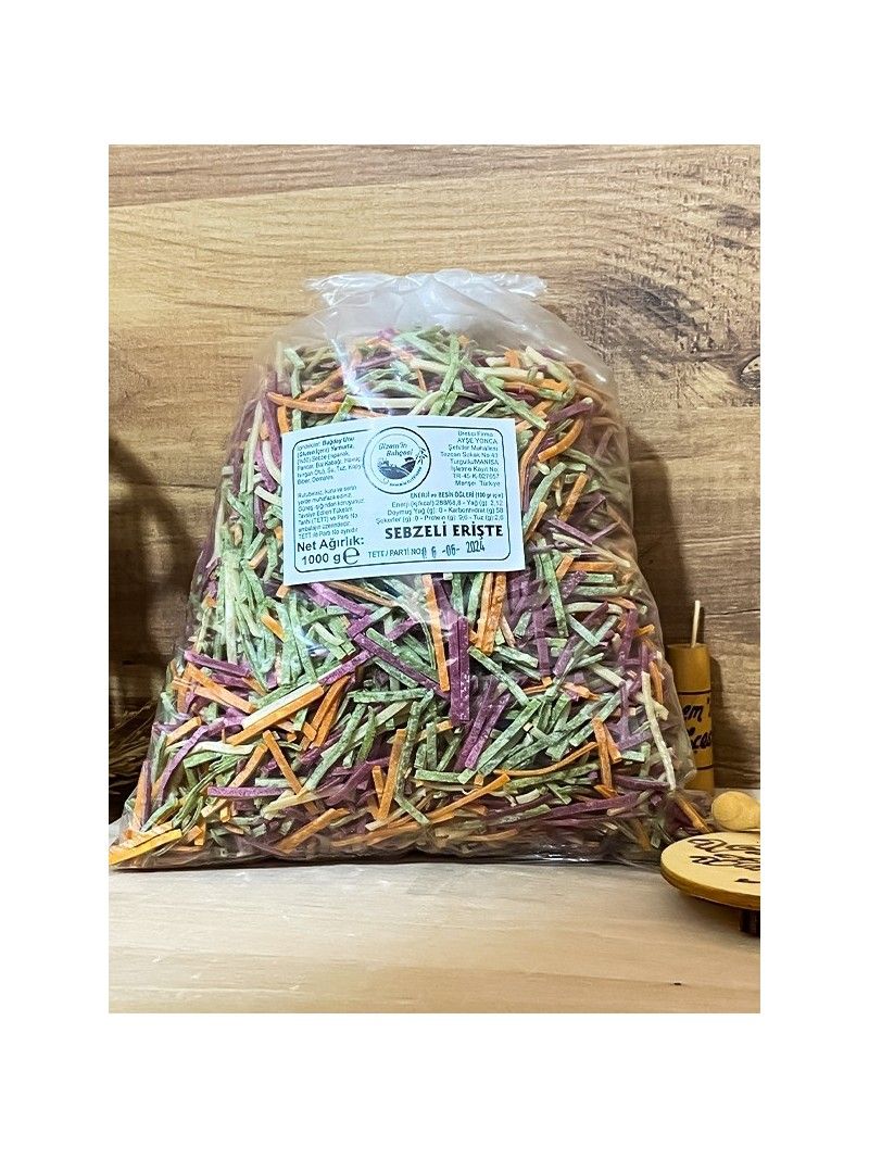 Sebzeli Erişte 1 Kg.