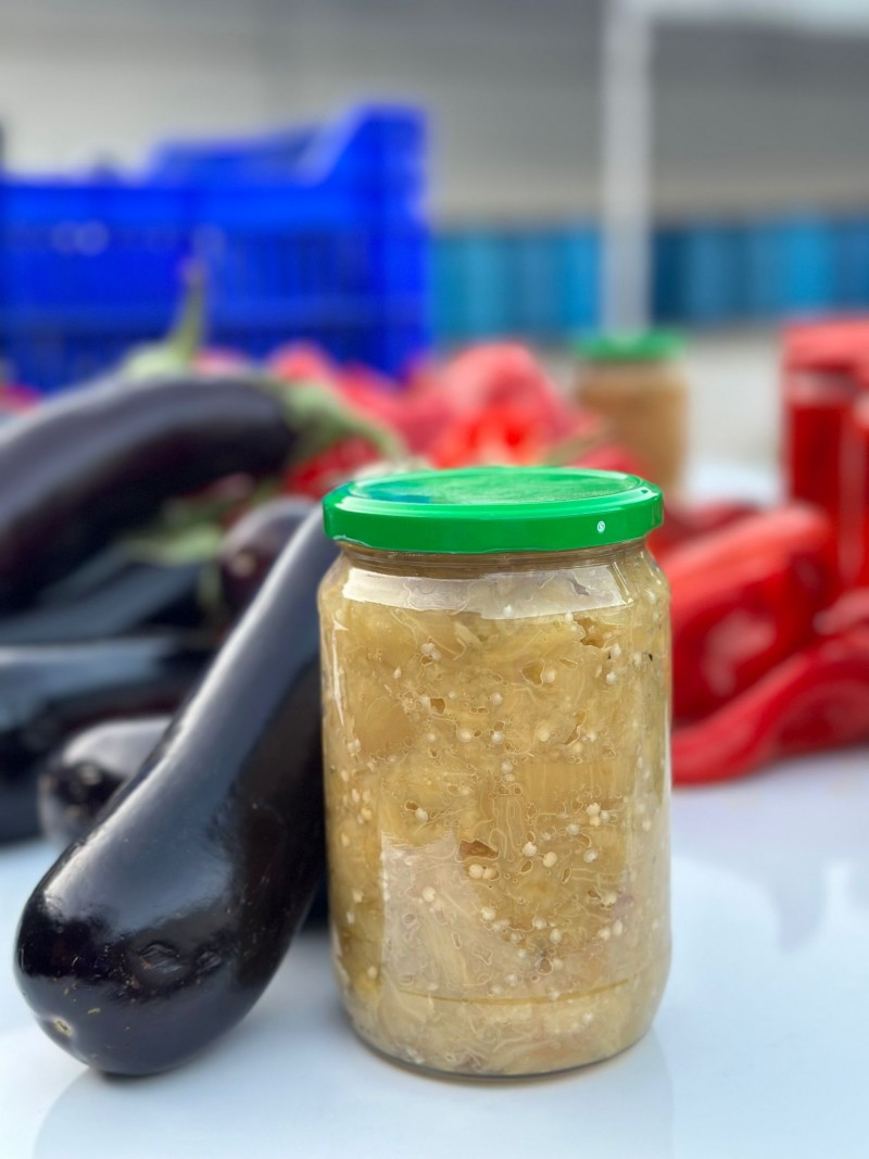 Közlenmiş Patlıcan Konservesi 720cc