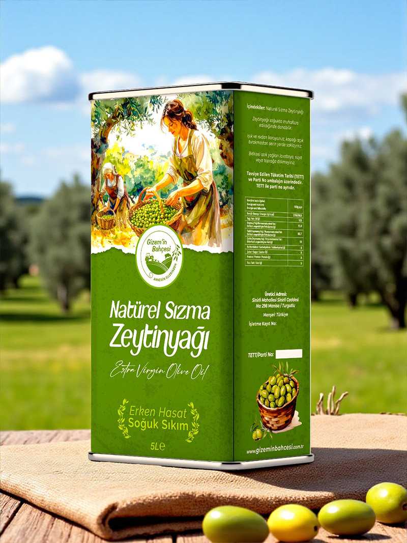 Erken Hasat Sızma Zeytinyağı 5 lt.