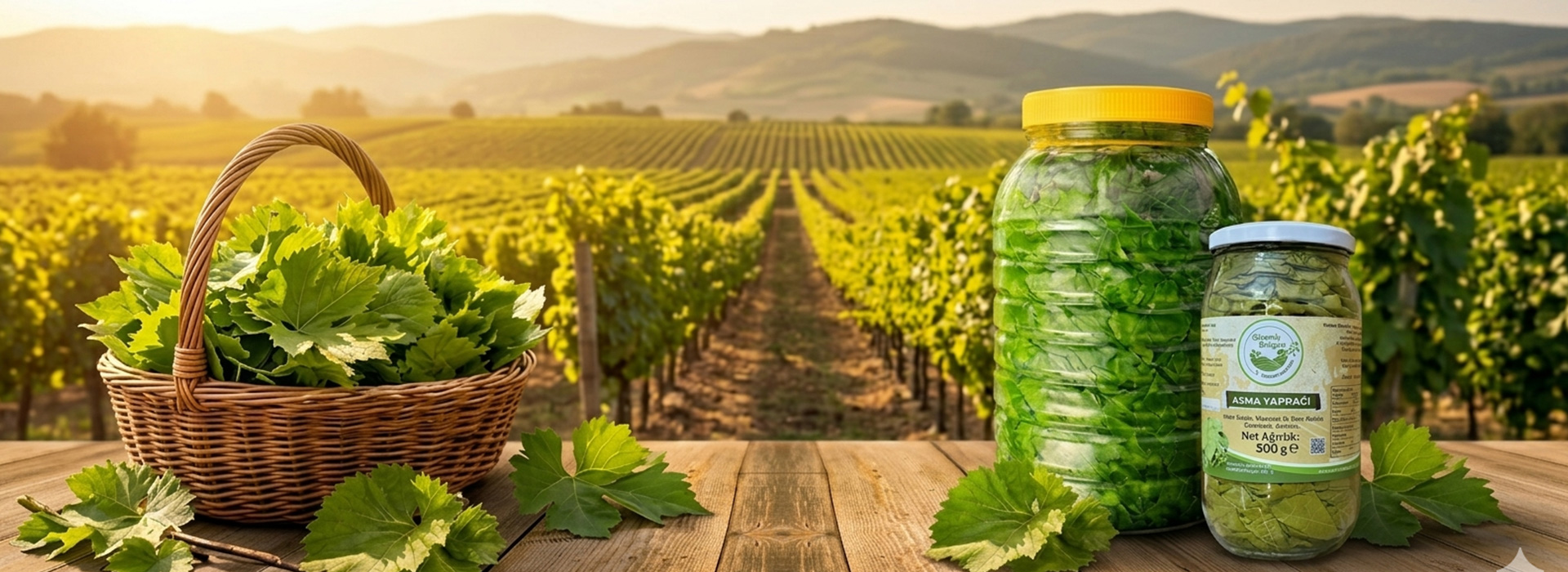 Kuru Basım Asma Yaprak